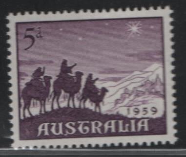 AUSTRALIA, 334, MNH, 1959, Approach of the Magi