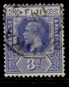 FIJI GV SG234, 3d bright blue, FINE USED. CDS