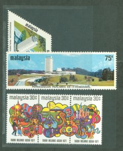 Malaysia #84-86  Single (Complete Set)