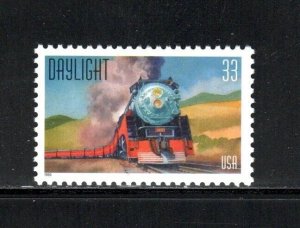 3333  * DAYLIGHT ~ TRAIN *   U.S. Postage Stamp MNH