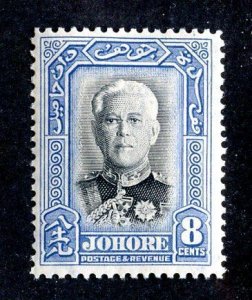 1940 Johore Sc# 127 MNH** cv $40 ( 8078 BCXX )