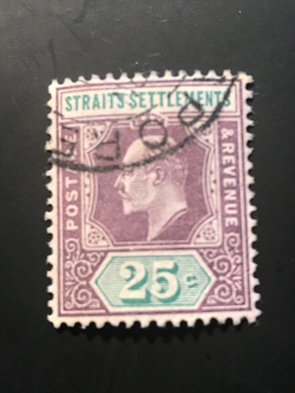 Straights Settlements, SG#99, Used