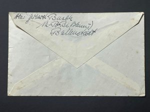 WW2 WWII Nazi German Third Reich cover w special cancel to London England 1935