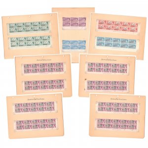 BERMUDA QE2 Sc 149 152 157 166 167 168 MINT MNH VF Plate Blocks of Stamps CV$258