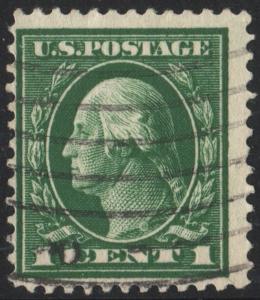 SC#405 1¢ Washington (1912) Used