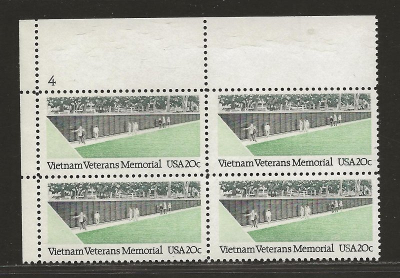 UNITED STATES SC# 2109  PL B/4  VF/MNH