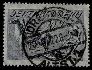Germany 1921, Sc.#155a; 196 used Ploughman