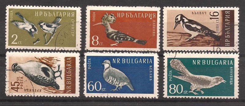 Bulgaria  #  1050 - 55  used