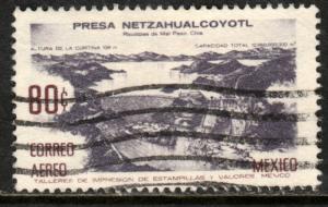 MEXICO C302 Inaug Netzahualcoyotl Dam, Grijalva River USED. (1212)