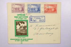 Australia 1937 Series FDC / Nice Cachet - L39624