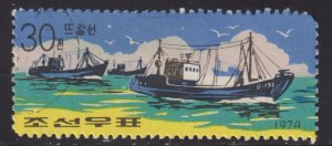 North Korea 1286e Fishing Trawler 1974