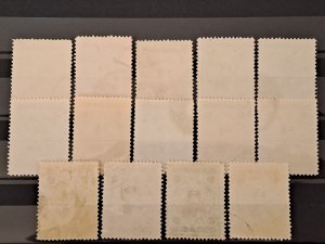 Iran 667-680 postally used complete set 1924-5
