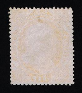 EXCEPTIONAL SCOTT #38 VF-XF MINT NG 1860 30¢ ORANGE PSE CERT 4 FULL MARGINS