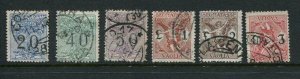 Italy Segnatasse Per Vaglia Sassone #1-6 Used