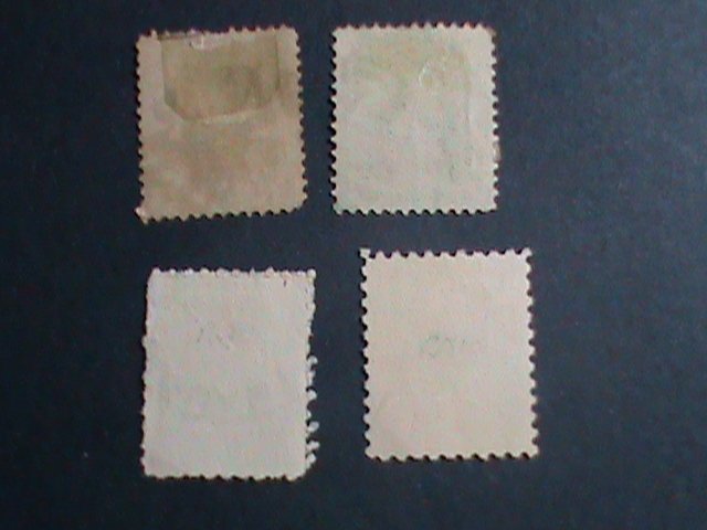 ​CUBA-1899 4 OVER 100 YEARS OLD CUBA FAMOUS USED STAMPS-SET-VERY FINE