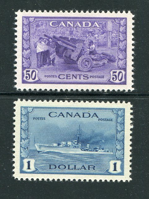 Canada #261-62  Mint XF  NH    - Lakeshore Philatelics