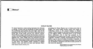 OCEAN RACER BOAT RACING AUSTRALIA 24c ON CACHETED FIRST DAY COVER 1981