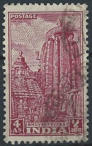 India 1949 - 4a Bhuvanesvara - SG316 used