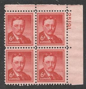 #1039  6c Theodore Roosevelt