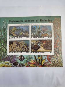 Stamps Barbados Scott #537a nh