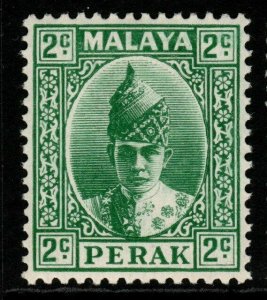 MALAYA PERAK SG104 1939 2c GREEN MTD MINT