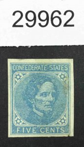 US STAMPS CSA #6 MINT OG H LOT #29962