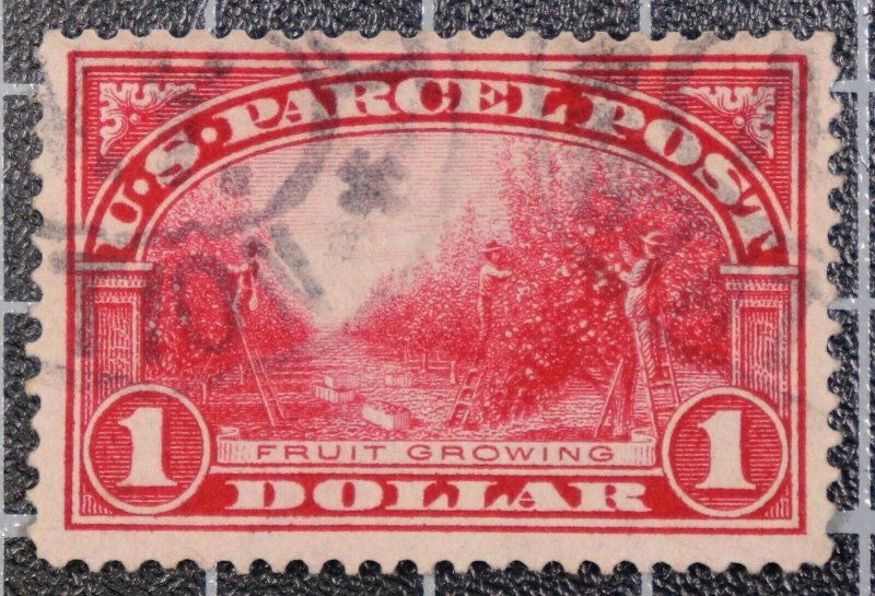 Scott Q12 $1.00 Parcel Post Used Nice Stamp SCV $40.00