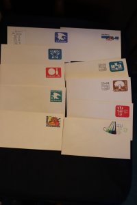 10 ea US mint stamped envelopes (#817)