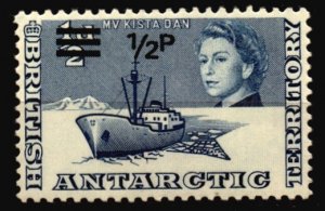 British Antarctic Territory Unused NH Scott 25