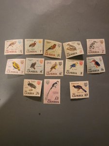 Stamps Gambia Scott #215-27 never hinged