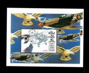 Ghana 1998 - Royal Air Force - Souvenir Stamp Sheet - Scott #2085 - MNH