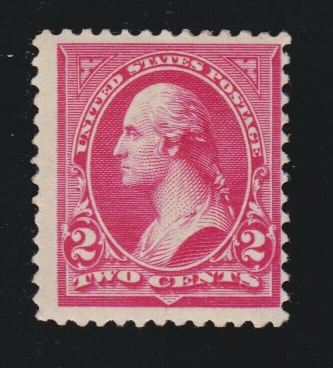 US 252 2c Washington Mint F-VF appr OG PH SCV $120