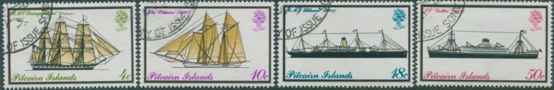 Pitcairn Islands 1975 SG157-160 Mailboats set FU