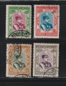 Iran 744-745, 747, 750 U Reza Shah Pahlavi