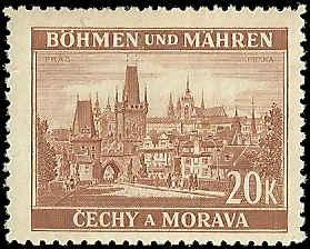 Bohemia and Moravia - 39 - Unused - SCV-1.25