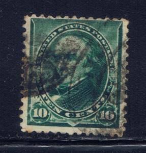 U.S. 226 Used 1890 issue 