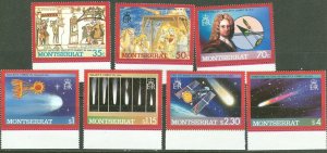 Montserrat # 605-11 Space   (7 only) Mint NH