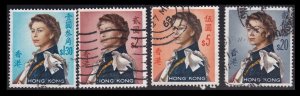 Hong Kong 213-215, 217 - Used