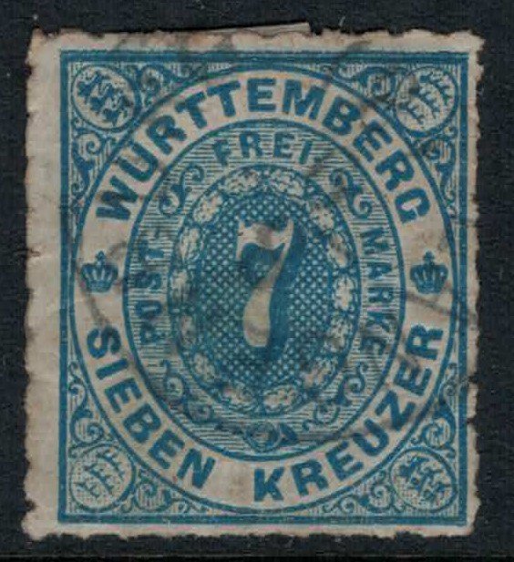 Wurttemberg #50  CV $17.50