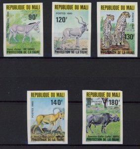 [Hip2520] Mali 1980 : Animals Good set very fine MNH imperf stamps