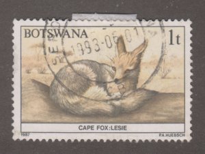 Botswana 404 Wildlife Conservation 1987