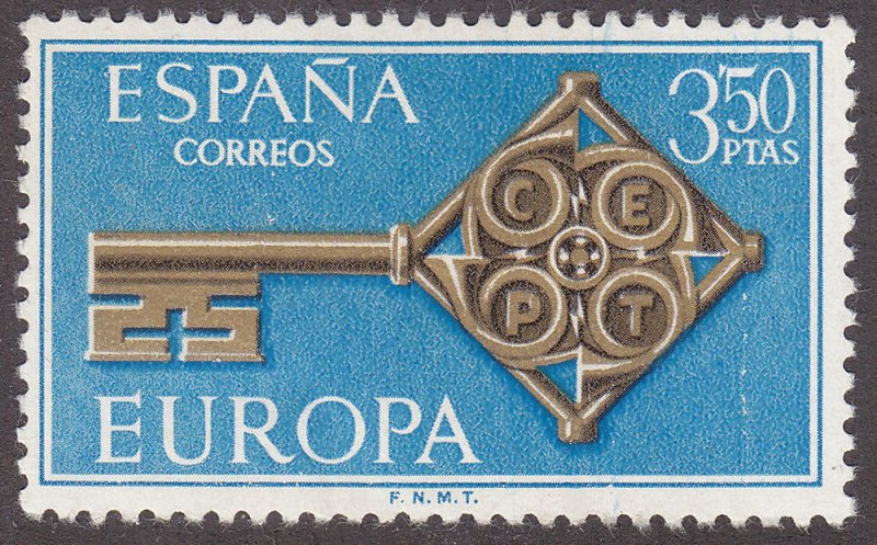 Spain 1526  Europa CEPT Key 1968