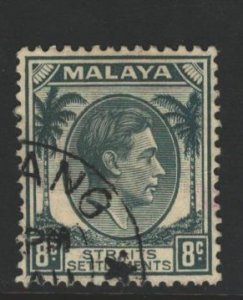 Straits Settlements Sc#243 Used