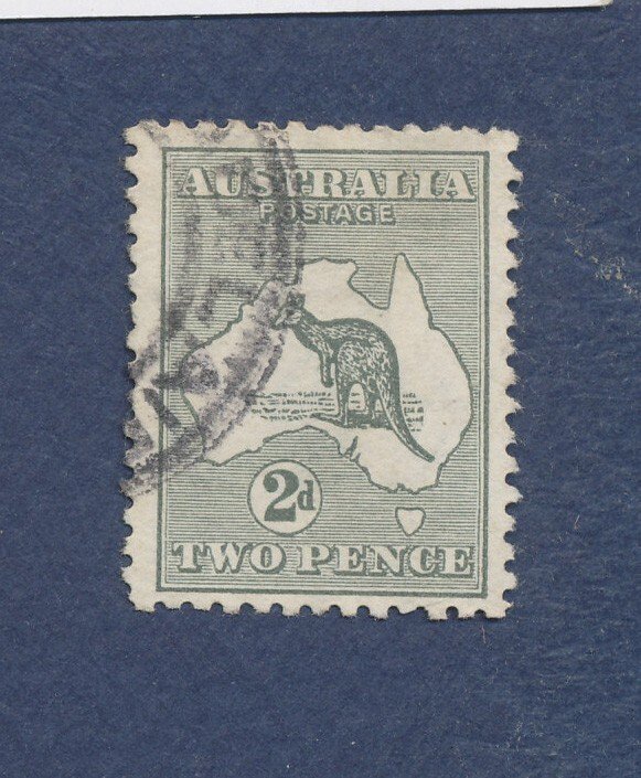 AUSTRALIA - Scott 38 -used - watermark 9, perf 12