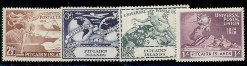 PITCAIRN ISLANDS #13-16 Mint Hinged, Scott $14.80