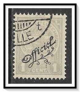 Luxembourg #O80 Official Used