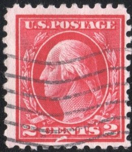 SC#463 2¢ Washington Single (1916) Used