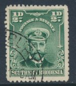 Southern  Rhodesia  SG 1  SC# 1 Used see scan and detail