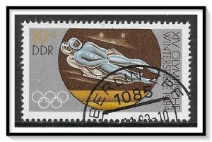 Germany DDR #2384 Winter Olympics CTOH