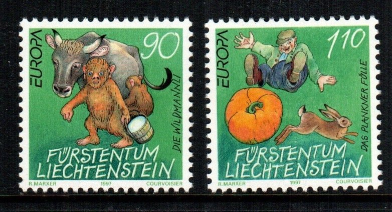 Liechtenstein  1097 - 1098  MNH cat $ 4.00